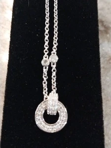 Moissanite Round 925 Sterling Silver Rhodium Plated Bolo Bracelet  0.70 ct - Picture 1 of 13