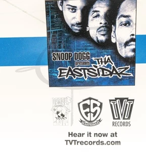SNOOP DOGG Presents THA EASTSIDAZ Promo Poster 18x24 UP IN SMOKE TOUR - Picture 1 of 6