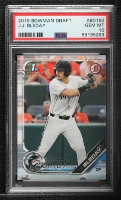 2019 Bowman Draft JJ Bleday #BD-150 PSA 10 GEM MT - Image 1 of 2