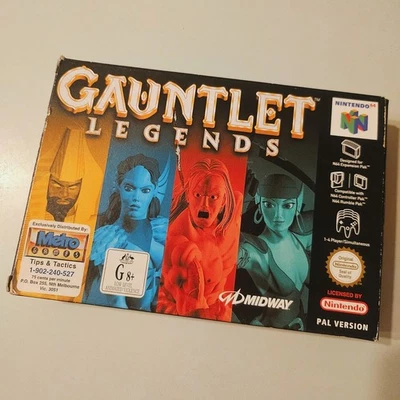 Gauntlet Legends (Nintendo 64, PAL) – Complete in Box – Excellent Condition  - Image 1 of 4