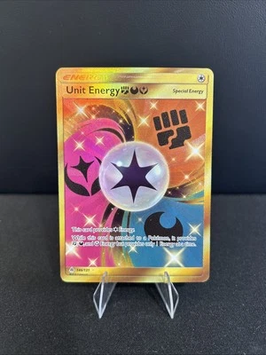 Pokemon Card Unit Energy FDF Forbidden Light 146/131 Gold Secret Rare 2018  - Image 1 of 4