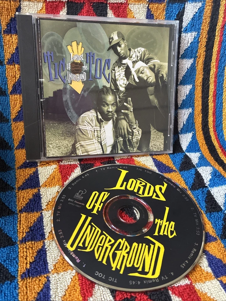 LORDS OF THE UNDERGROUND TIC TOC 1994 RARE PROMO Single CD DPRO 19857 Hip Hop NM - Изображение 1 из 4