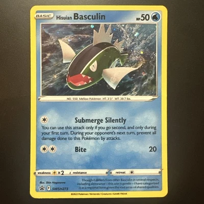 Hisuian Basculin SWSH273 SWSH: Sword & Shield Promo Cards Holo - Image 1 of 2