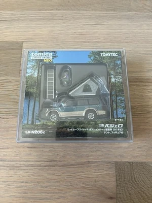 TOMICA LV-N206c 1991 MITSUBISHI MONTERO MIDROOF WIDE VR 1:64 LIMITED VINTAGE NEO - Image 1 of 2