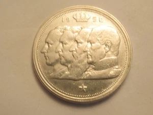Bélgica 1950 100 francos de plata - Imagen 1 de 2