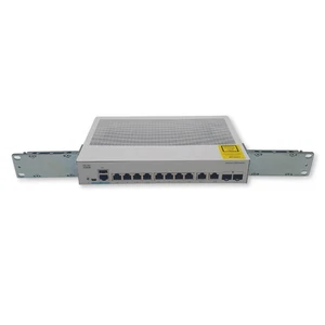 Cisco Catalyst C1000-8T-2G-L V01 Router 1000 Series w/Rack ears + Power lead - Picture 1 of 10