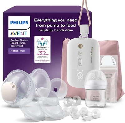 Philips AVENT Hands-Free-Milchpumpen-Starter-Set, Motor in Krankenhausqualität - Bild 1 von 4