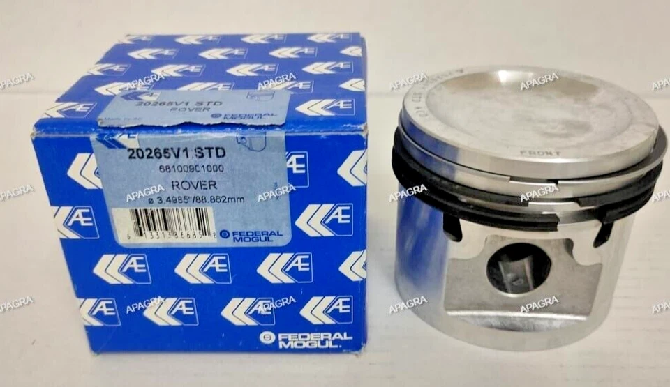 Conjunto de pistón 8 Cyl X AE. 20265V1 STD 88,862 MM se adapta a Land Rover Range Rover V8 3500 Foto 1 de 4