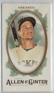 ##/50 Nolan Arenado Rockies 2017 Topps Allen & Ginter A&G No Number NNO SP - Picture 1 of 2