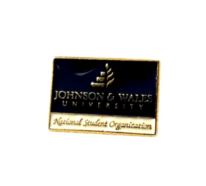 Johnson & Wales University National Student Organization Label Logo Pin - Picture 1 of 2