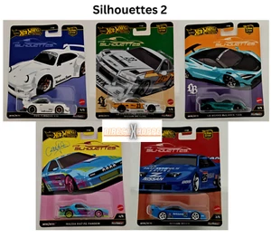 HOT WHEELS 2025 Car Culture Silhouettes FULL SET OF 5 CAR ( WITHOUT CHASE) - Picture 1 of 6