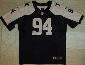 NIKE NFL COWBOYS DeMARCUS WARE BLUE ON FIELD STITCHED SIZE 48 JERSEY, USED - VG - Picture 1 of 19