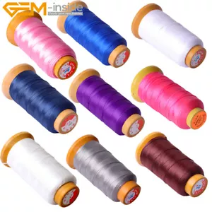 0.6mm 230 Meters Nylon Beading Cord Knotting Jewelry Making 210D Sewing Thread - Picture 1 of 66