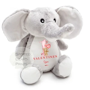 Personalisiertes Teddy-Geschenk Mein erster Valentinstag, Stofftier zum ersten Valentinstag, - Bild 1 von 6