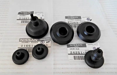 Datsun 1200 Firewall Hood Release Choke Harness Cable Heater Hose Rubber Grommet - Image 1 of 2