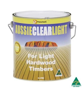 Aussie Clear Light 4L Decking Oil. For blond to mid-toned Harwood Timbers - Picture 1 of 1