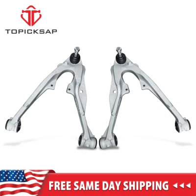 Juego de pares de rótulas de brazo de control inferior delantero de aluminio de 2 piezas LH RH para Silverado Foto 1 de 4