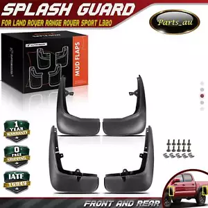 4x Mud Flap Splash Guards for Land Rover Range Rover Sport L320 Series 2006-2013 - Picture 1 of 10