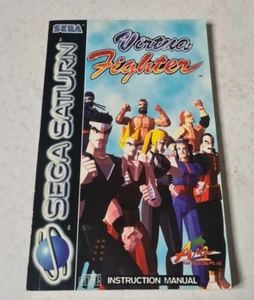 VIRTUA Fighter - Sega Saturn SOLO MANUAL - Imagen 1 de 2