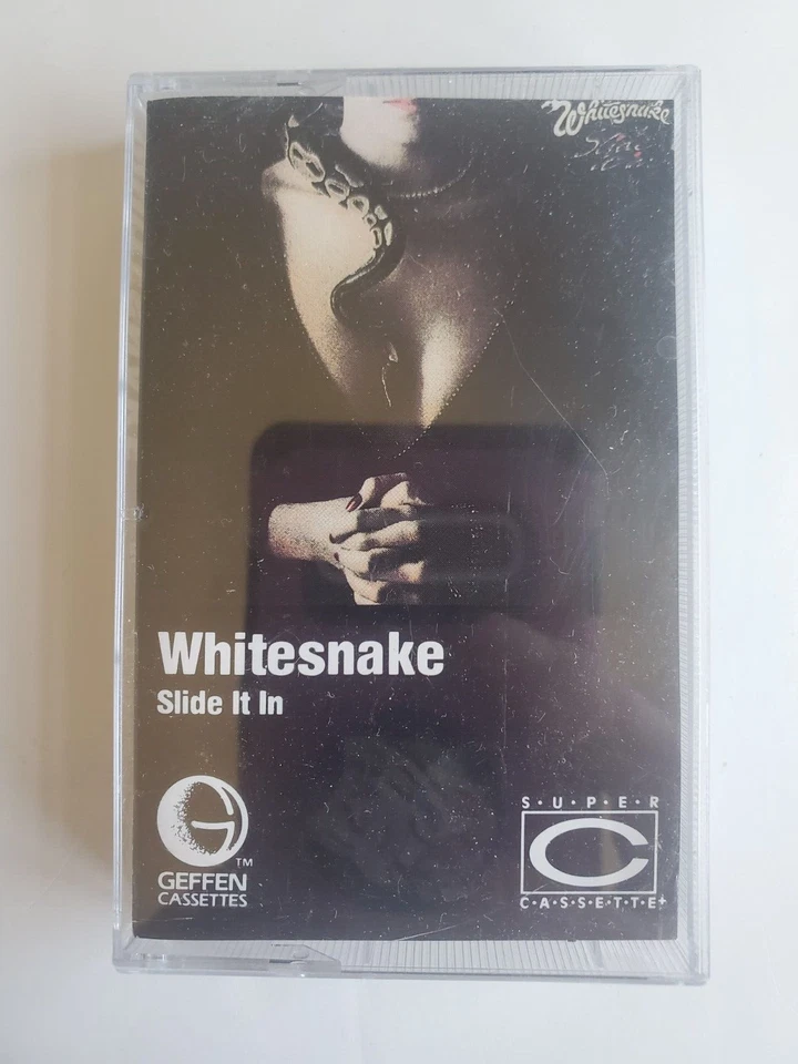 Whitesnake - Slide It in Cassette Tape 1984 The David Geffen Company - Image 1 of 4