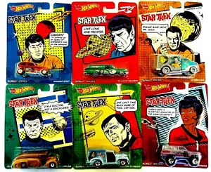 1/64 HOT WHEELS Star Trek set of 6 - Picture 1 of 1