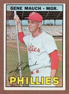 1967 Topps #248 Gene Mauch  Phillies  EX   (20% *Rebate w 10+ Item Order!) - Picture 1 of 2