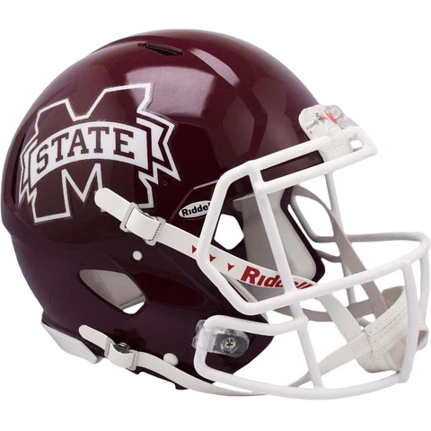 Mississippi State Bulldogs Riddell Speed Authentic Football Helmet Cover