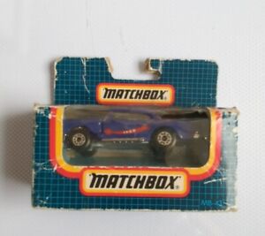 1990 Vintage Matchbox Superfast 57 Chevy Diecast Car - Milky Way - Model 1.63