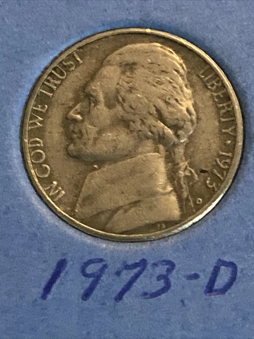 1973 D Jefferson Nickel • #DO0717 • Buy 10 Get 50% Off • mix&match Cover