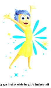 Freude Aufkleber Wandtattoo Inside Out Sticker Disney Film Peel Stick Vinyl Kunst Dekor - Bild 1 von 1