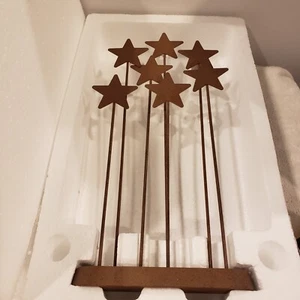 Willow Tree Manger Metal Star Backdrop  (Nativity Creche By Demdaco) - Picture 1 of 3