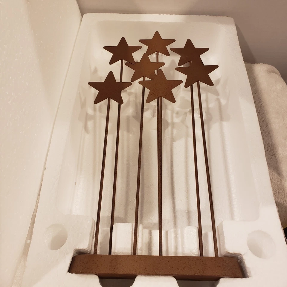 Willow Tree Manger Metal Star Backdrop  (Nativity Creche By Demdaco) - Image 1 of 3