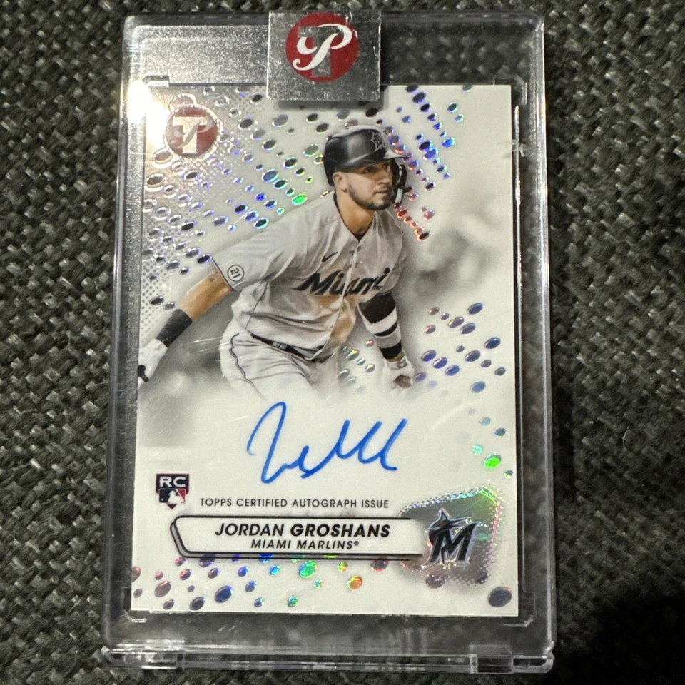 2023 Topps Pristine Jordan Groshans Encased Rookie Autograph Auto #PAJG - Image 1 of 1