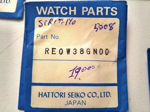Rare Seiko Sapphire Glass Re0w38gn00 for 4110-5008 and Other - Genuine 100% - Picture 1 of 1