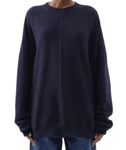 Suéter Jersey Raey Para Mujer Azul Marino Tejido Cachemira S/M Pequeño Mediano Nuevo con Etiquetas Precio de venta sugerido por el fabricante 325 GBP - Imagen 1 de 14