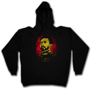 HAILE SELASSIE PORTRAIT I HOODIE Lion of Judah Ethiopia Rastafari Irie Jamaika - Picture 1 of 1