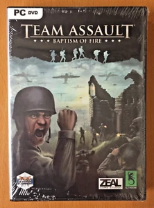 NEW sealed TEAM ASSAULT Baptism of Fire PC DVD-ROM Windows Vista 7 XP Matrix WAR - Picture 1 of 3