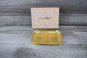 Natural Life goldfarben geteilt Metall Wifey/Hubby Schmuck Schmuck Ring Schale NEU - Bild 1 von 10