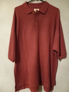 FG Field Gear Mens Golf Polo Burgundy  Size XL New *547 100% Cotton - Picture 1 of 5