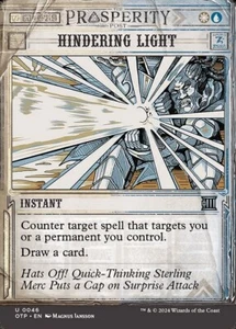 *MtG: 4x Hindering Light - Outlaws of Thunder Junction: Breaking News Uncommon* - Bild 1 von 1