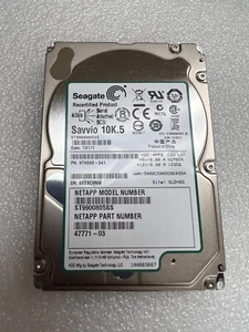Seagate NetApp 900GB SAS 2.5" 6Gbps 10K ST9900805SS 9TH066-041 47771-03 Hard HDD - Picture 1 of 3