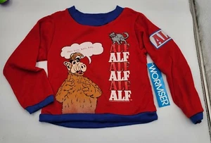 1987 Vintage Sears Alf Sweatshirt Youth Size 7 Large NWT - Picture 1 of 6