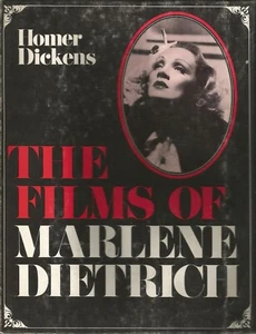 THE FILMS OF MARLENE DIETRICH BY HOMER DICKENS, 1ST ED, 1968, D/J HOLLYWOOD - Picture 1 of 1