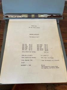 THE MOSQUITO COAST FEATURE COMBINE Continuity Script SCREENPLAY RIVER PHOENIX - Picture 1 of 14