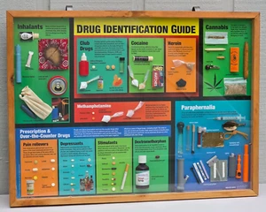HEALTH EDCO Substance Abuse Identification Kit Illegal Drug Educational Display - Picture 1 of 19