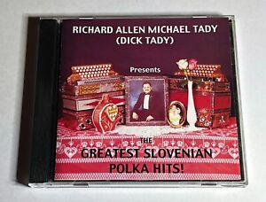 DICK TADY BAND POLKA CD "GREATEST HITS" FANTASTIC PITTSBURGH STYLE BUTTON BOX CD
