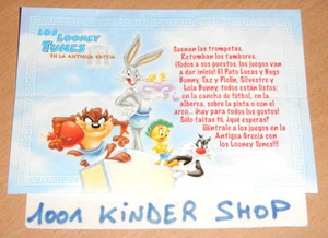 KINDER LOS LOONEY TUNES LA ANTIGUA GRECIA GRIECHENLAND 2004 BPZ MEX - Photo 1/2