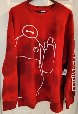 NWT 2024 Baymax Disney Parks  Adults XXL Pullover UNISEX Sweatshirt - Image 1 of 4