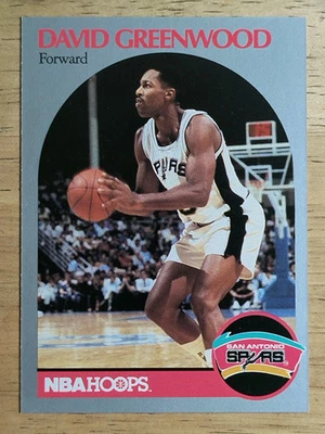 1990-91 Hoops #433 David Greenwood U - Image 1 of 2