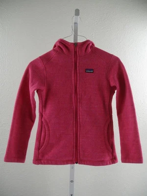 Patagonia Niñas M 10 Mejor Suéter Sudadera con Capucha 65700 Rosa Suéter Sudadera Chaqueta Foto 1 de 4